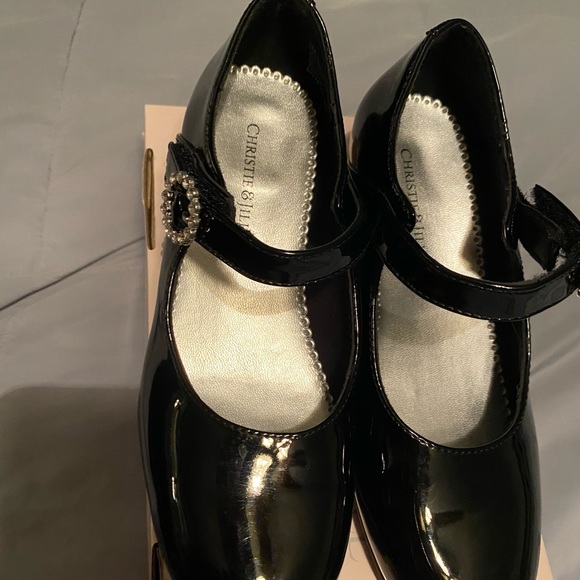 Girls Black Dress Shoes Size 2m | Poshmark